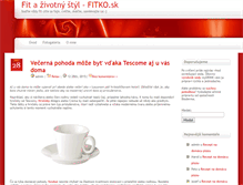 Tablet Screenshot of fitko.sk